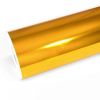 Chrome Mirror Gold Car Vinyl Wrap
