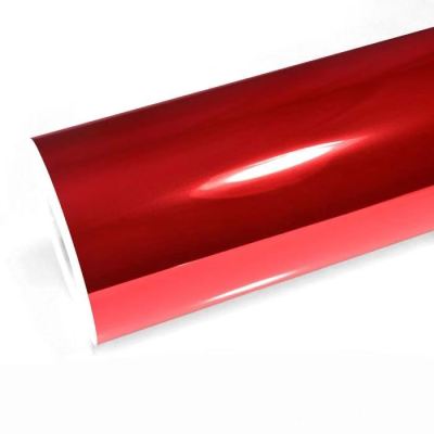 Aluko Gloss Red Mirror Chrome Vinyl Wrap Car Wrap