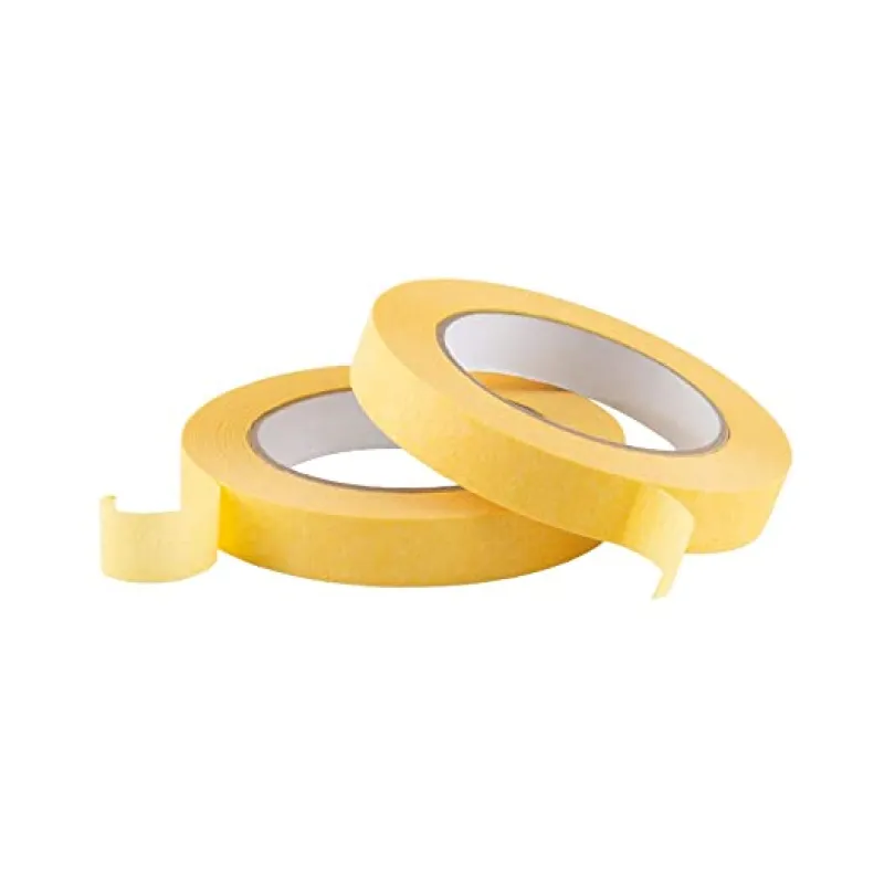 Carwraponline Car Wrap Refinish Masking Tape Yellow 0.6in x 40ft