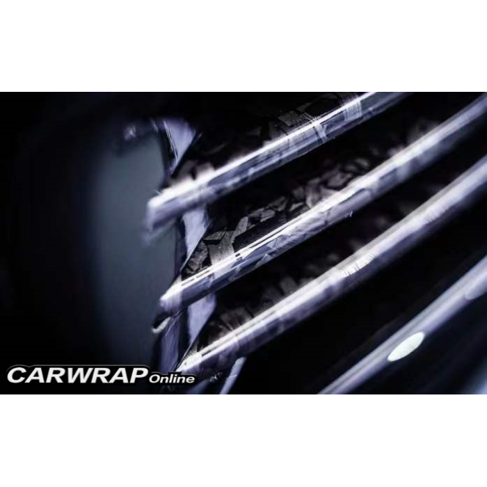 Quality Gloss Black Carbon Car Wrap For Sale