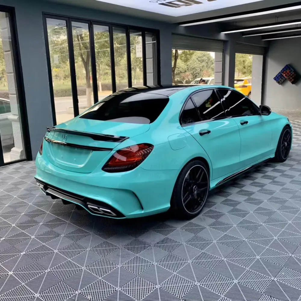 tiffany blue car wrap