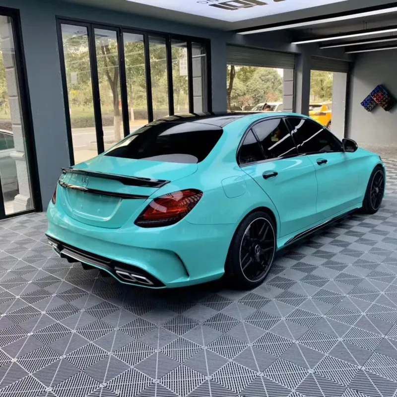 tiffany blue car wrap