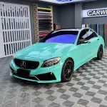 tiffany blue car wrap