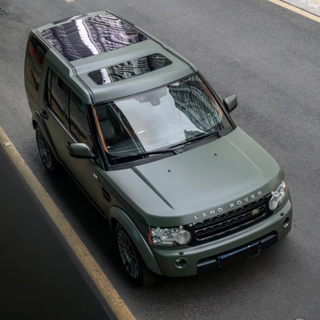 Quality Matte Military Green Car Vinyl Wrap For Sale