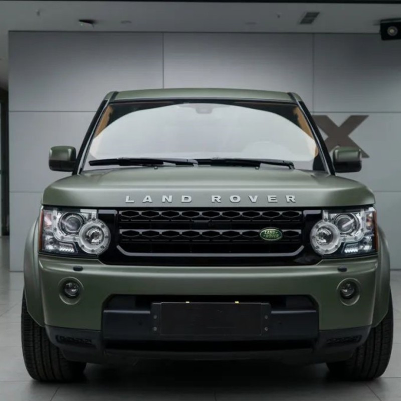 Matte Military Green Car Vinyl Wrap
