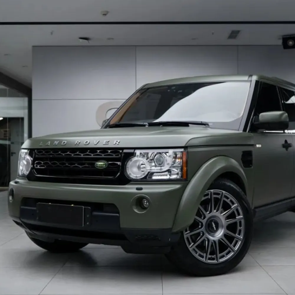 Matte Military Green Car Vinyl Wrap
