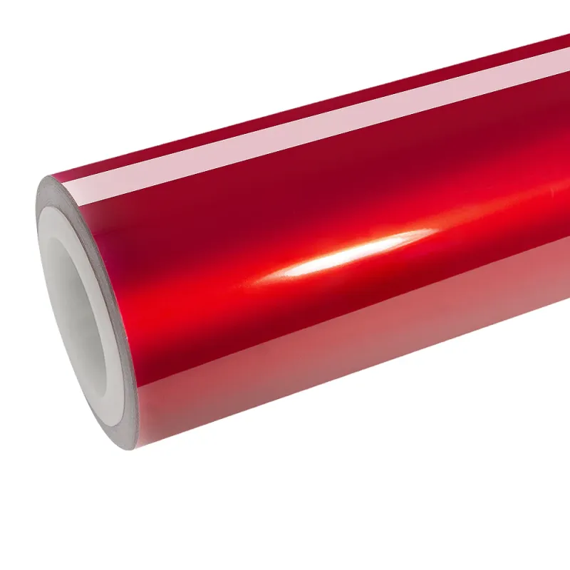  Super Gloss Candy Red Car Vinyl Wrap