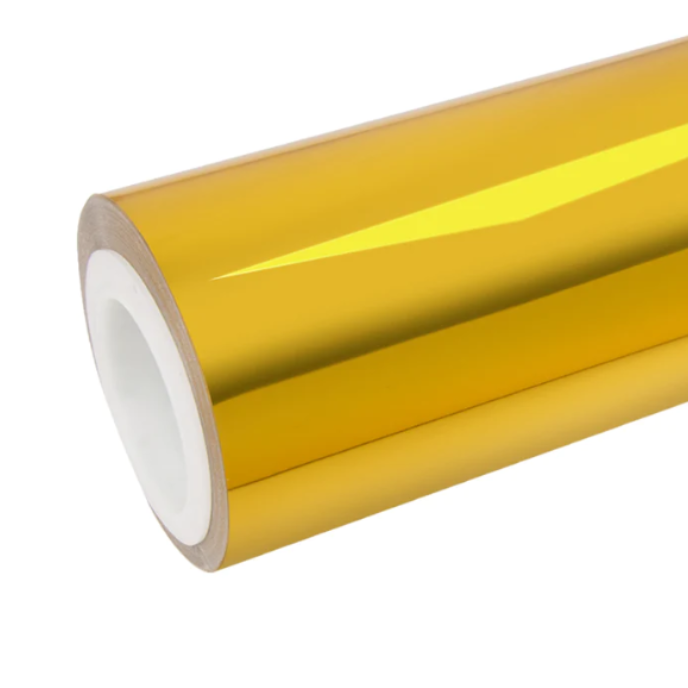  Gloss Metallic Gold Car Vinyl Wrap