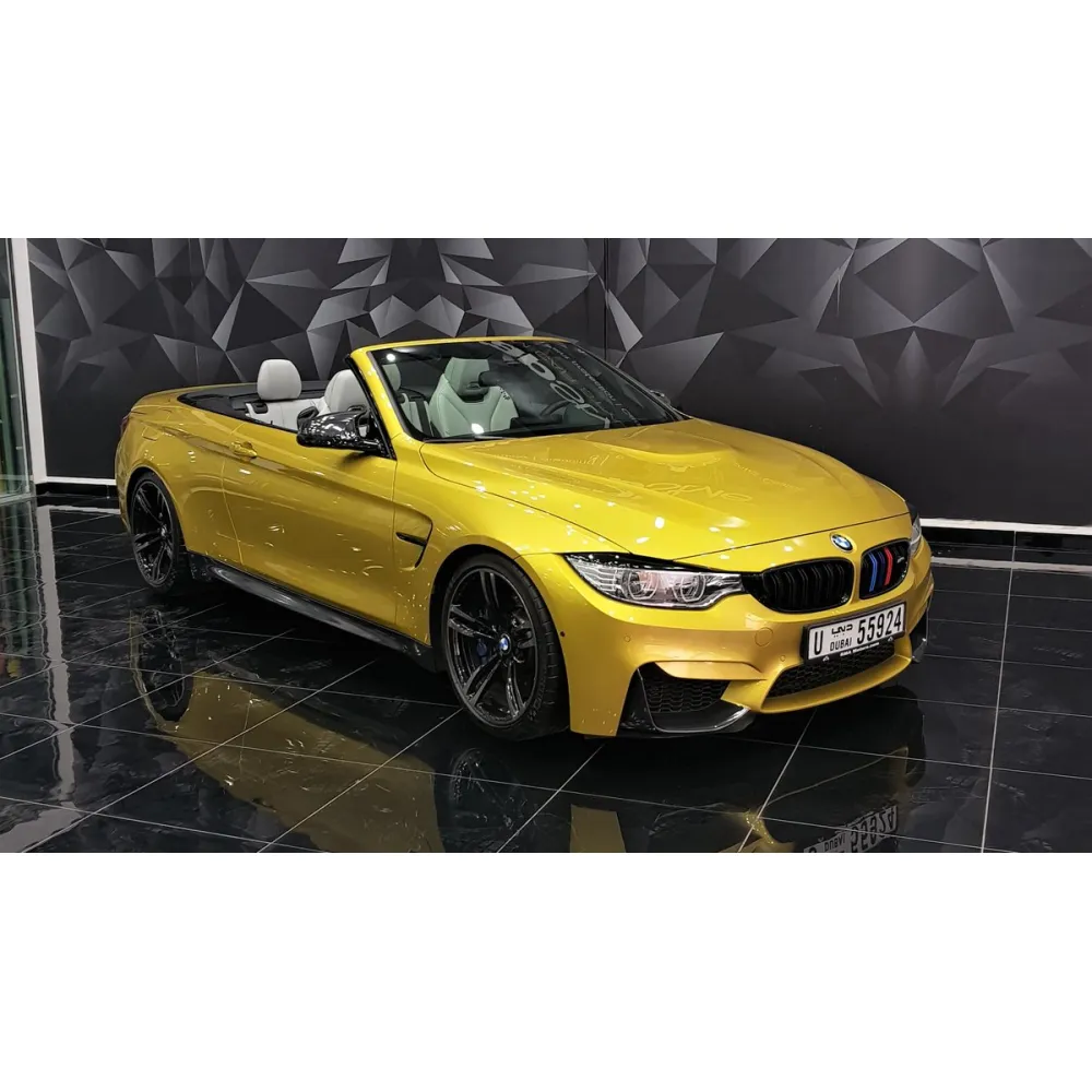  Gloss Metallic Gold Car Vinyl Wrap