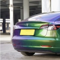 Gloss Metallic Green Galaxy Car Vinyl Wrap