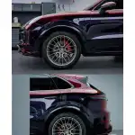 Gloss Ambilight Shifting Red to Black Car Vinyl Wrap