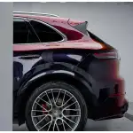 Gloss Ambilight Shifting Red to Black Car Vinyl Wrap