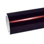 Gloss Ambilight Shifting Red to Black Car Vinyl Wrap