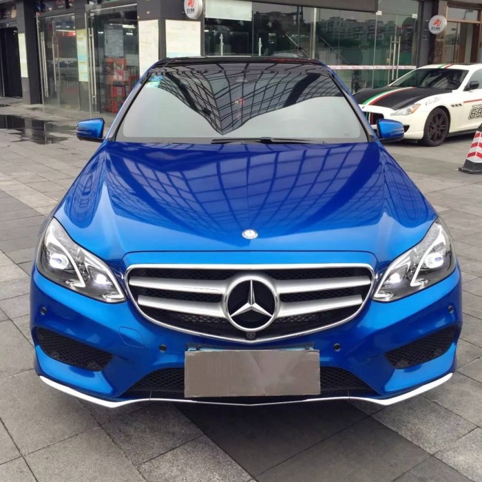 Gloss Metallic Jazz Blue Car Wrap