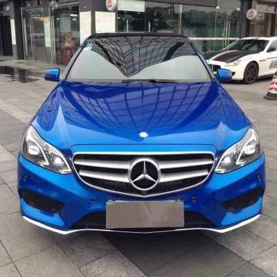 Gloss Metallic Jazz Blue Car Vinyl Wrap 02
