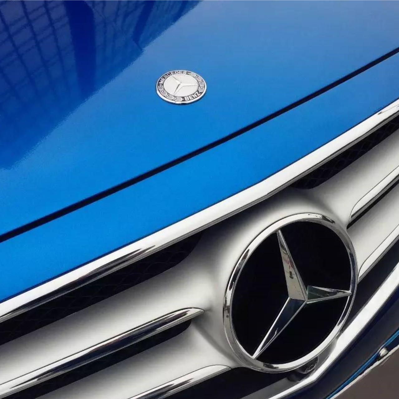 Gloss Metallic Jazz Blue Car Vinyl Wrap