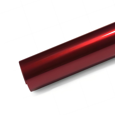 Gloss Metallic Cherry Red Car Vinyl Wrap