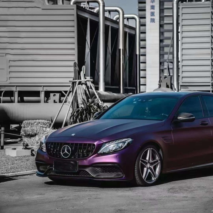 Quality Matte Metallic Purple Car Vinyl Wrap For Sale