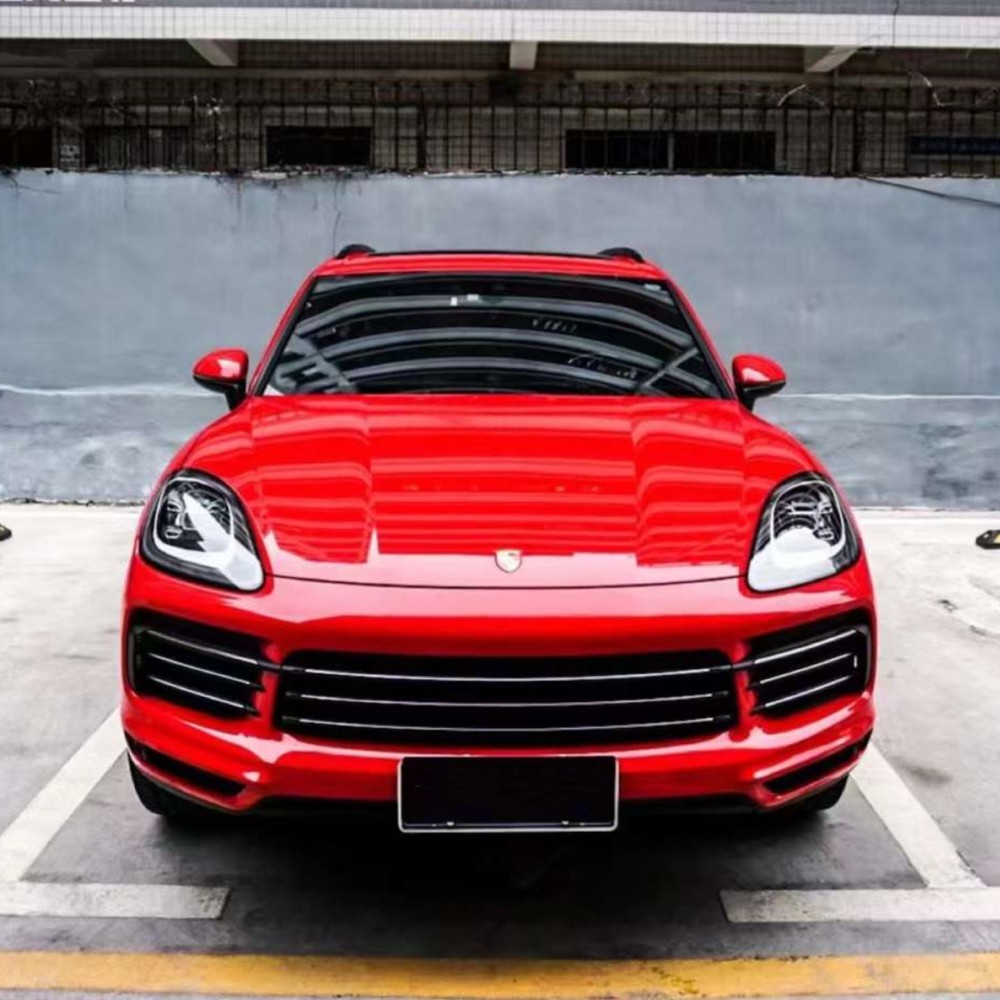  Super Gloss Carmine Red Car Vinyl Wrap
