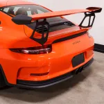 Super Gloss Lava Orange Car Vinyl Wrap [Porsche OEM Color]