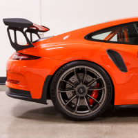 Super Gloss Lava Orange Car Wrap [Porsche OEM Color]