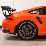 Super Gloss Lava Orange Car Vinyl Wrap [Porsche OEM Color]