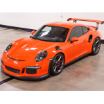 Super Gloss Lava Orange Car Vinyl Wrap [Porsche OEM Color]