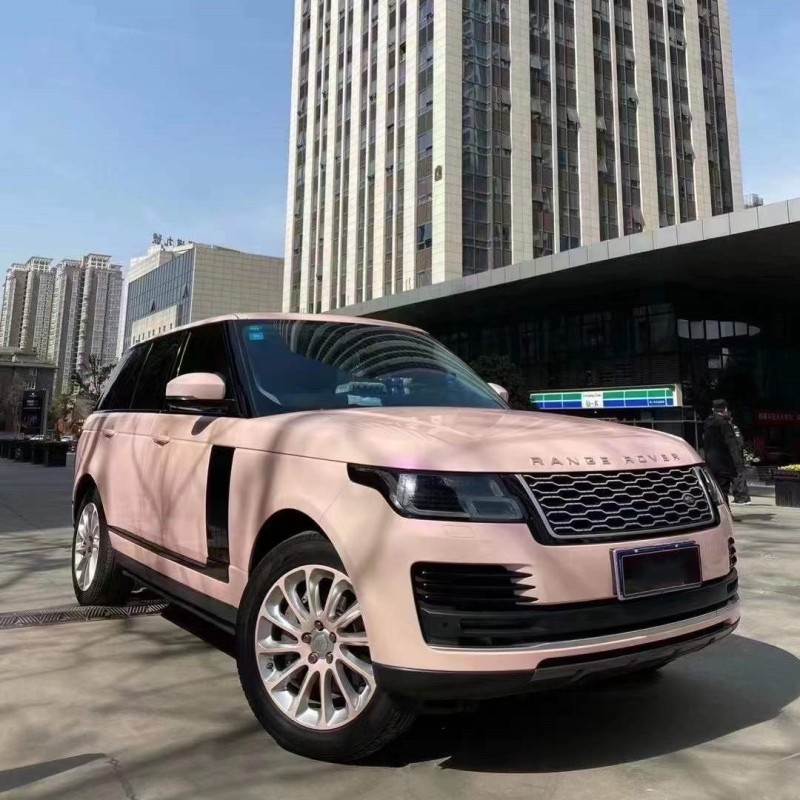 Candy Metallic Purple Pink Car Vinyl Wrap
