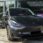 Glossy Laser Black Car Vinyl Wrap
