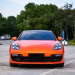 Gloss Metallic Gold Orange Car Vinyl Wrap