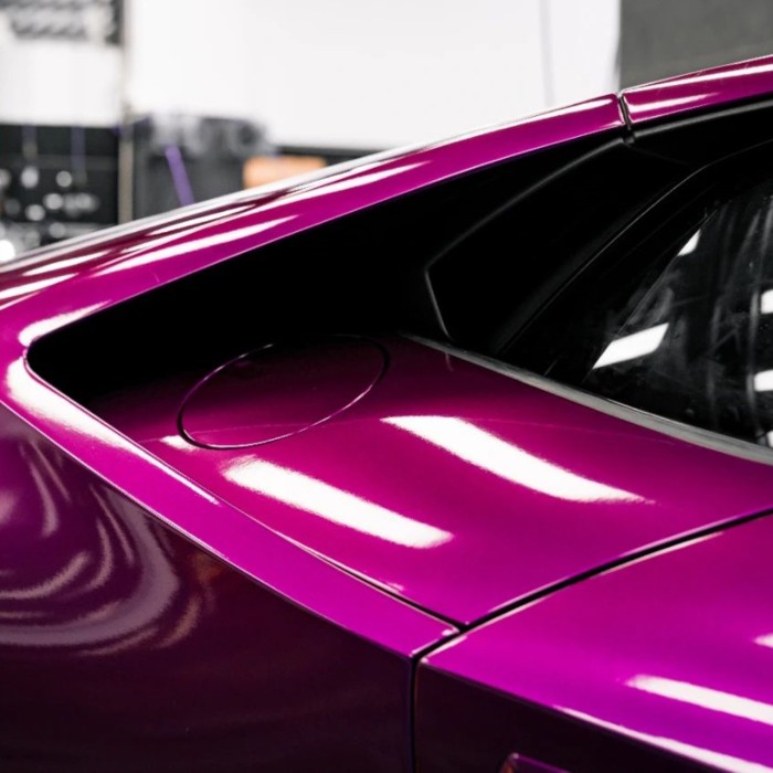 Quality Gloss Metallic Grape Purple Car Vinyl Wrap For Sale