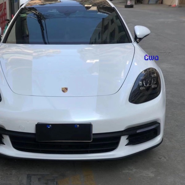 Gloss Pearl White Car Wrap