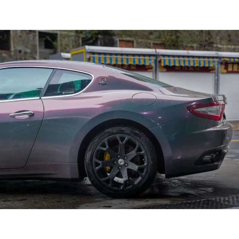 Glitter Metallic Star Ash Pink Car Vinyl Wrap