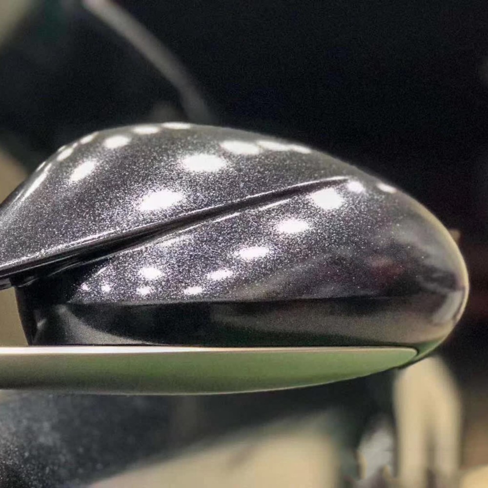 Gloss Black Diamond Car Vinyl Wrap