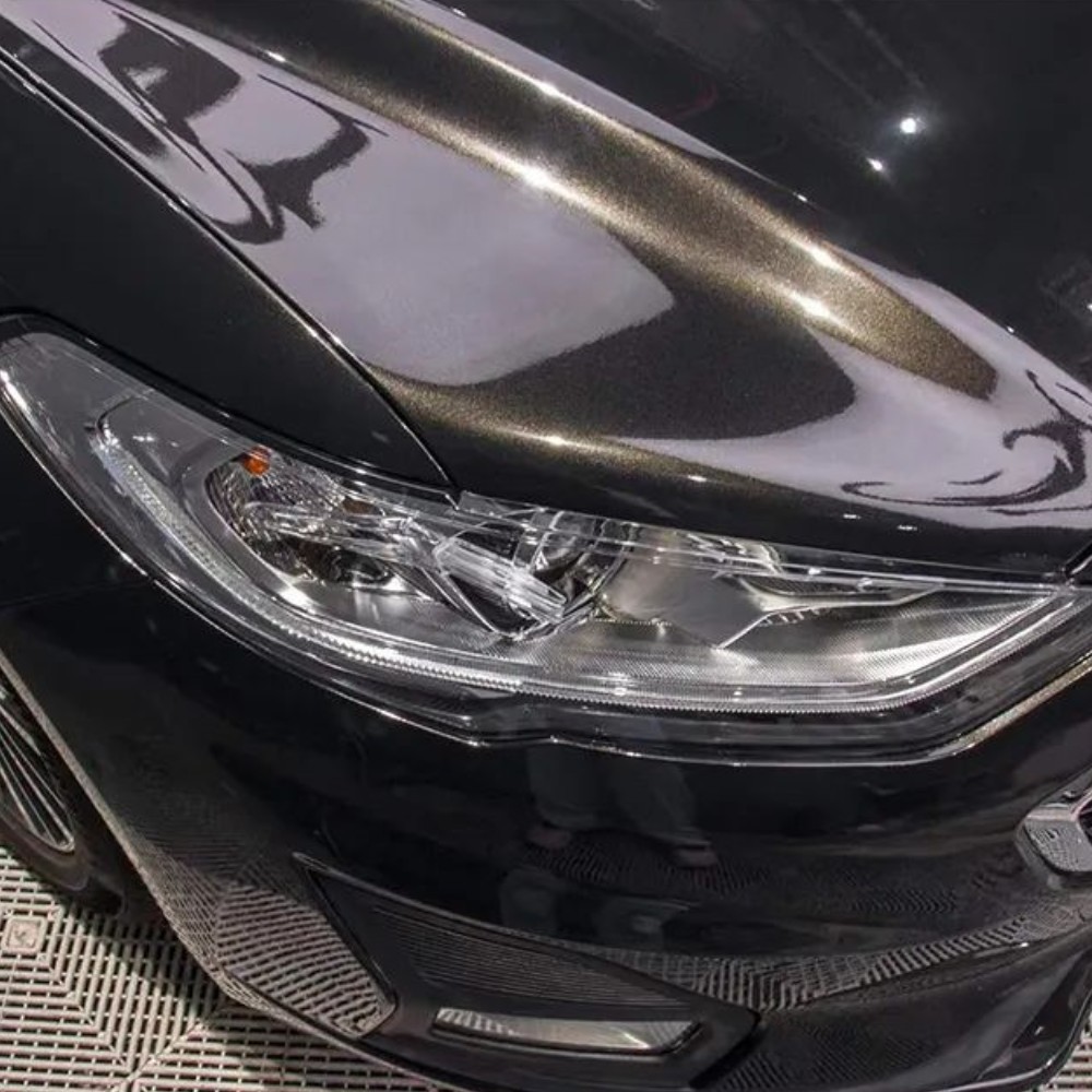 Gloss Galaxy Black Car Vinyl Wrap