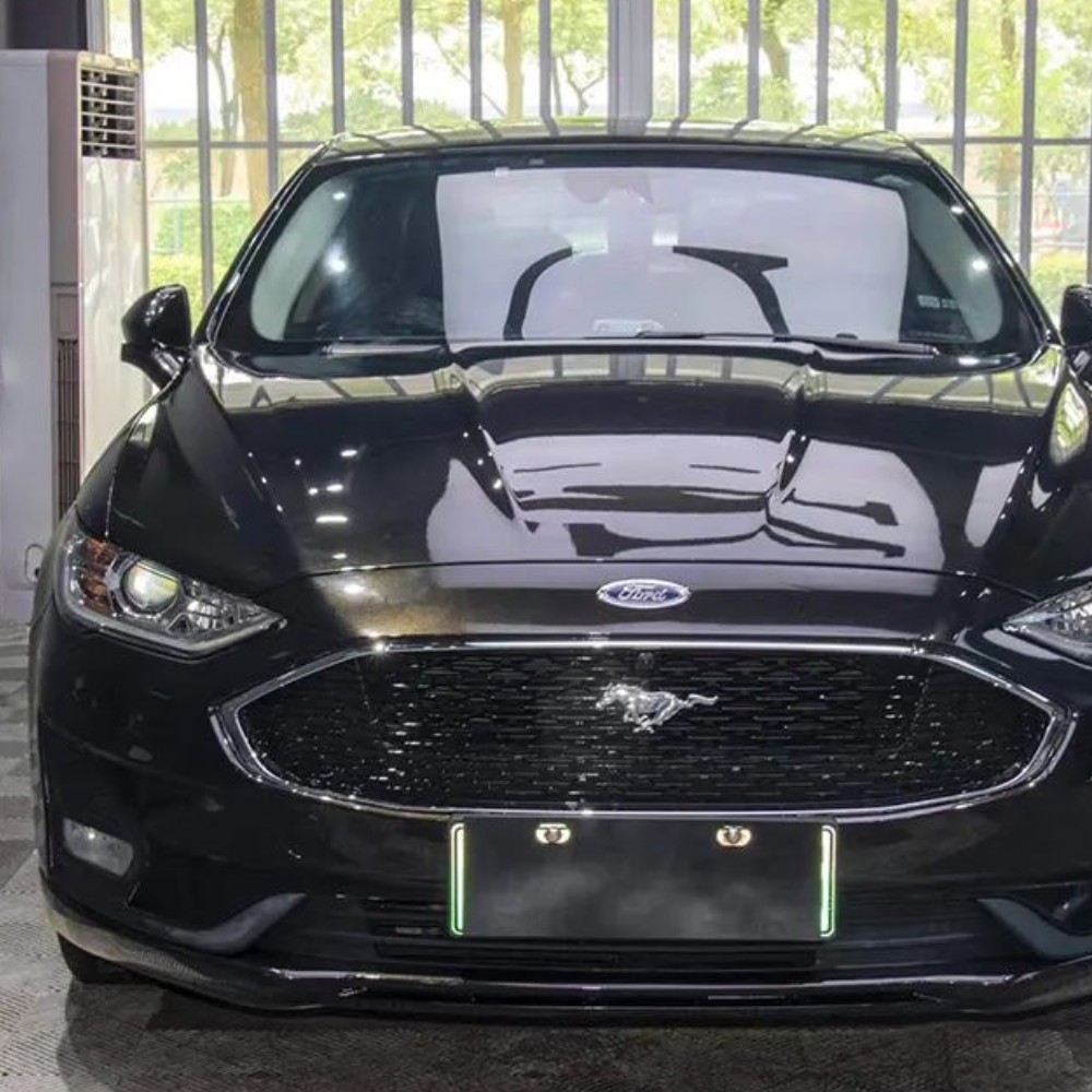 Gloss Galaxy Black Car Vinyl Wrap