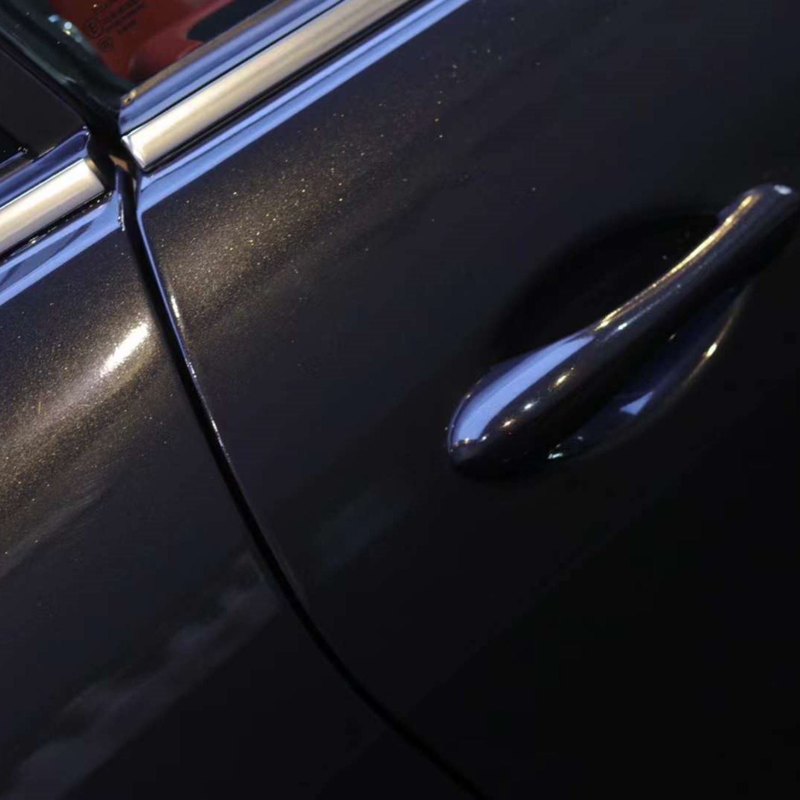 Gloss Metallic Graphite Gray Car Vinyl Wrap