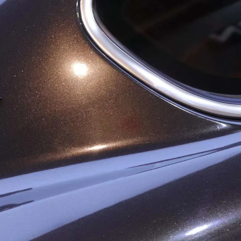 Gloss Metallic Graphite Gray Car Vinyl Wrap