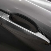 Gloss Metallic Liquid Chrome Silver Car Wrap