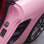 Gloss Rouge Pink Car Vinyl Wrap