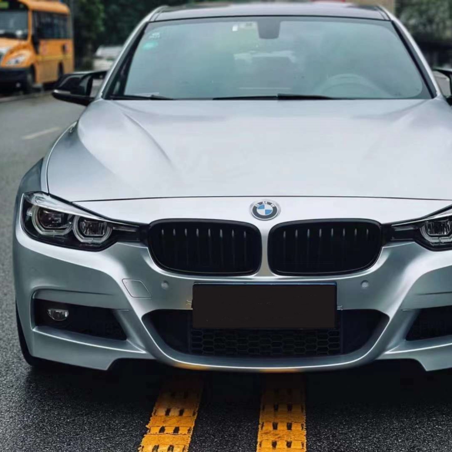 Matte Metallic Metal Silver Car Vinyl Wrap