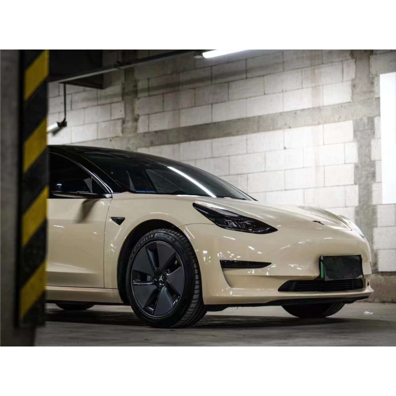 Gloss Khaki Milan Car Vinyl Wrap