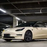 Gloss Khaki Milan Car Vinyl Wrap