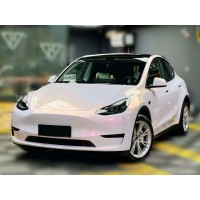  Gloss Metallic Pink to White Car Vinyl Wrap 