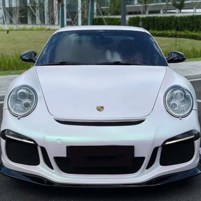 Matte Aurora Pearl Car Vinyl Wrap 02