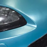 Matte Metallic Sky Blue Car Vinyl Wrap