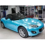 Matte Metallic Sky Blue Car Vinyl Wrap