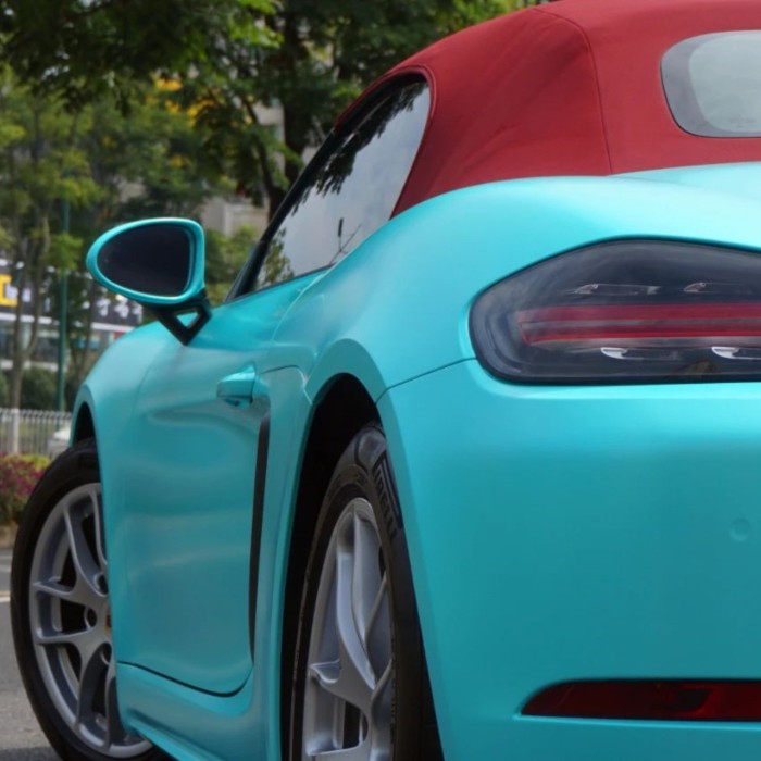 Quality Matte Metallic Tiffany Blue Vinyl Wrap Car Wrap For Sale