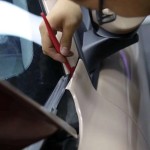 Super Gloss Shine Latte Car Vinyl Wrap