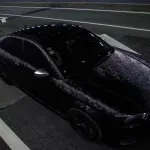 Matte 3D Camouflage Black Car Vinyl Wrap